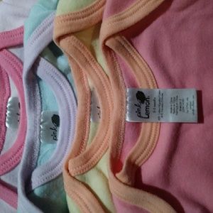 🌼Pink Lemon, Nike lot of 5 onesies 0 - 3m Girls